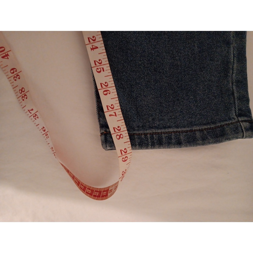 Celebrity Pink Women's Jeans Sz. 11/30 Straight Leg Faded Stretch Blue Denim - Picture 10 of 11